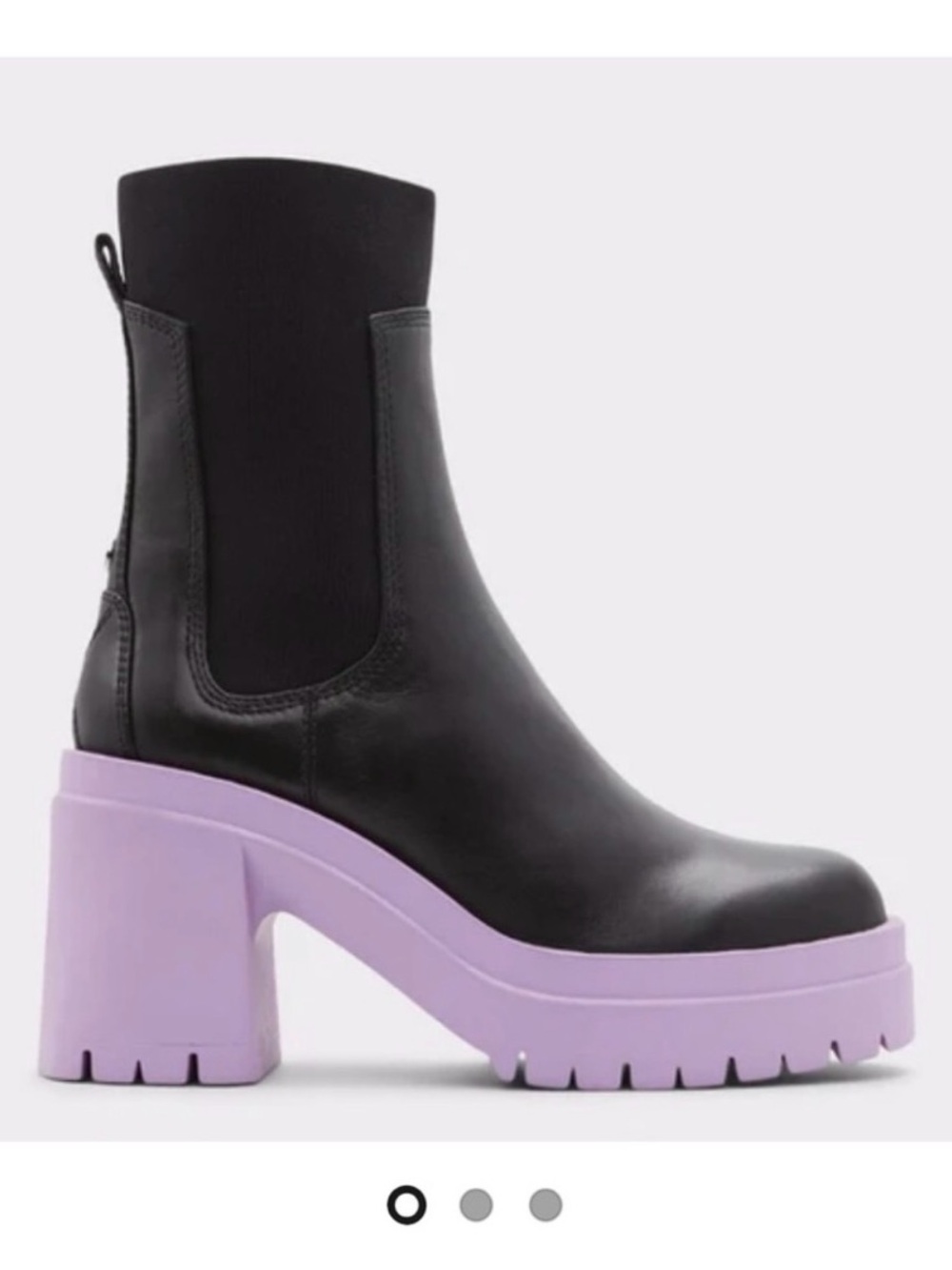 ALDO Bigmood Violet Ankle Boots